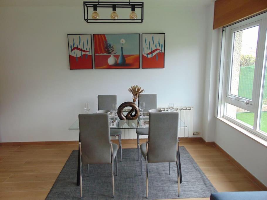 Apartamento Con Jardin Santiago de Compostela Ngoại thất bức ảnh